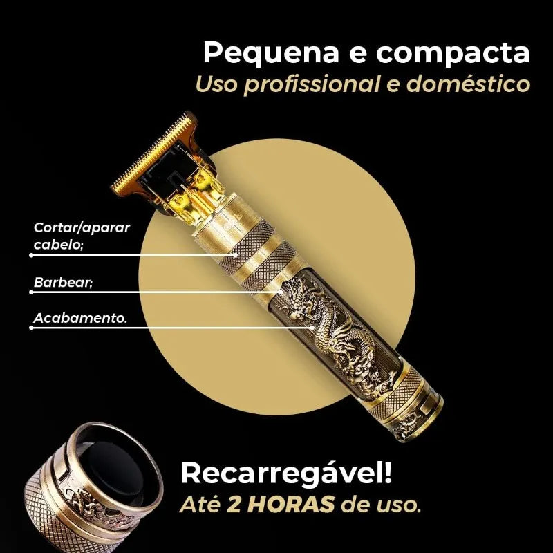 Barbeador e Máquina de Cortar Cabelo Elétrica Profissional